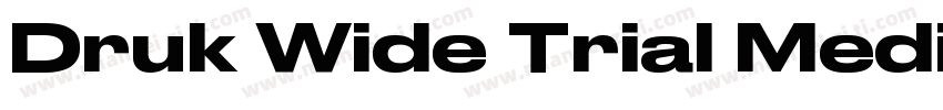 Druk Wide Trial Medium字体转换